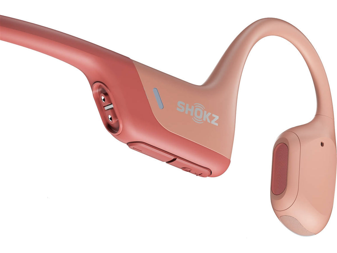 Fones de Ouvido Bluetooth Multiponto SHOKZ Openrun Pro (Ouvido Aberto - Microfone - Rosa)