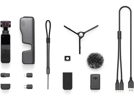 Câmara de Ação DJI POCKET 2 (4K Ultra HD - 64 MP)
