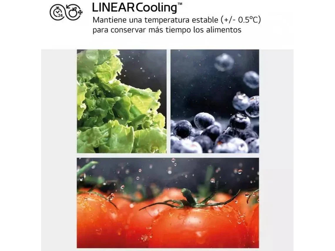 Frigorífico Americano LG GSXE80PYBD Instaview (No Frost - 628 L - 179 cm - Inox)