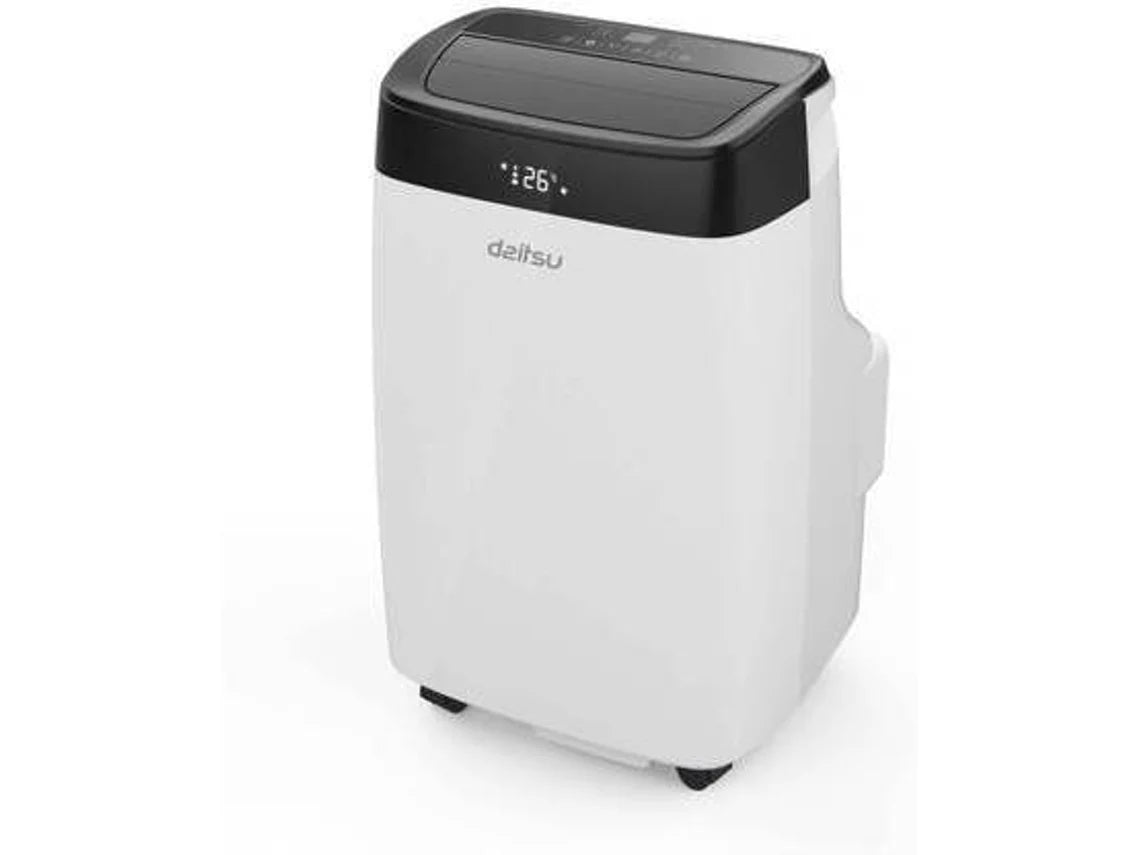 Ar Condicionado Portátil DAITSU APD 12FCX com Bomba de Calor (24 m² - 12.000 BTU - Branco)