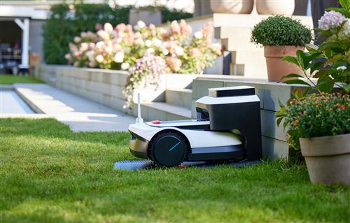 Robô cortador de grama Ecovacs Goat G1 96,2 W Branco e Preto