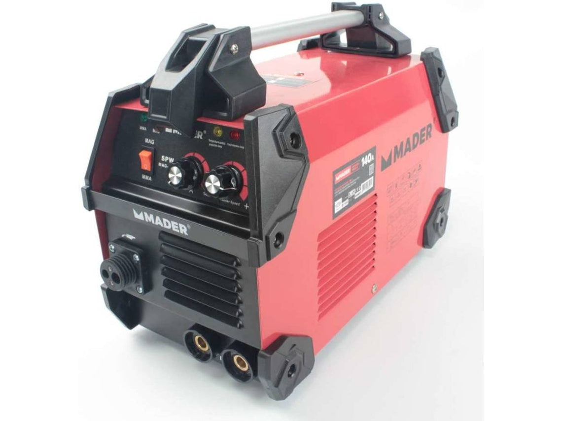 Máquina de Solda Inversora, 3 em 1 - MMA e MIG/MAG, 140A - MADER
