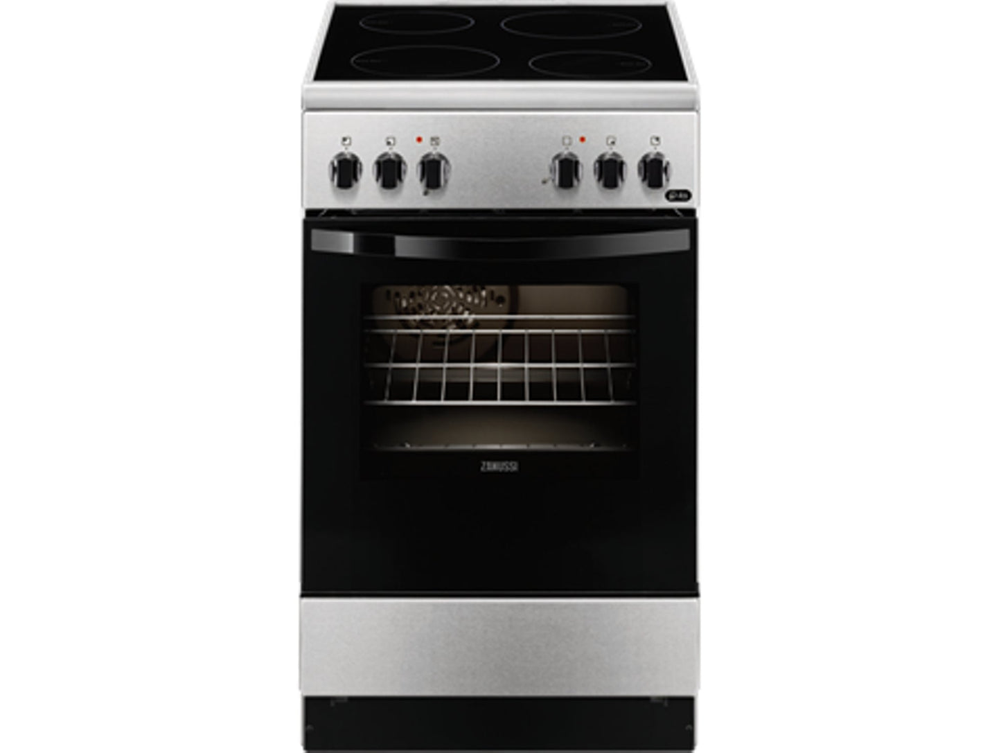 Fogão ZANUSSI ZCV550G1XA (54 L - Elétrico com Placa Vitrocerâmica - Inox) 50x60