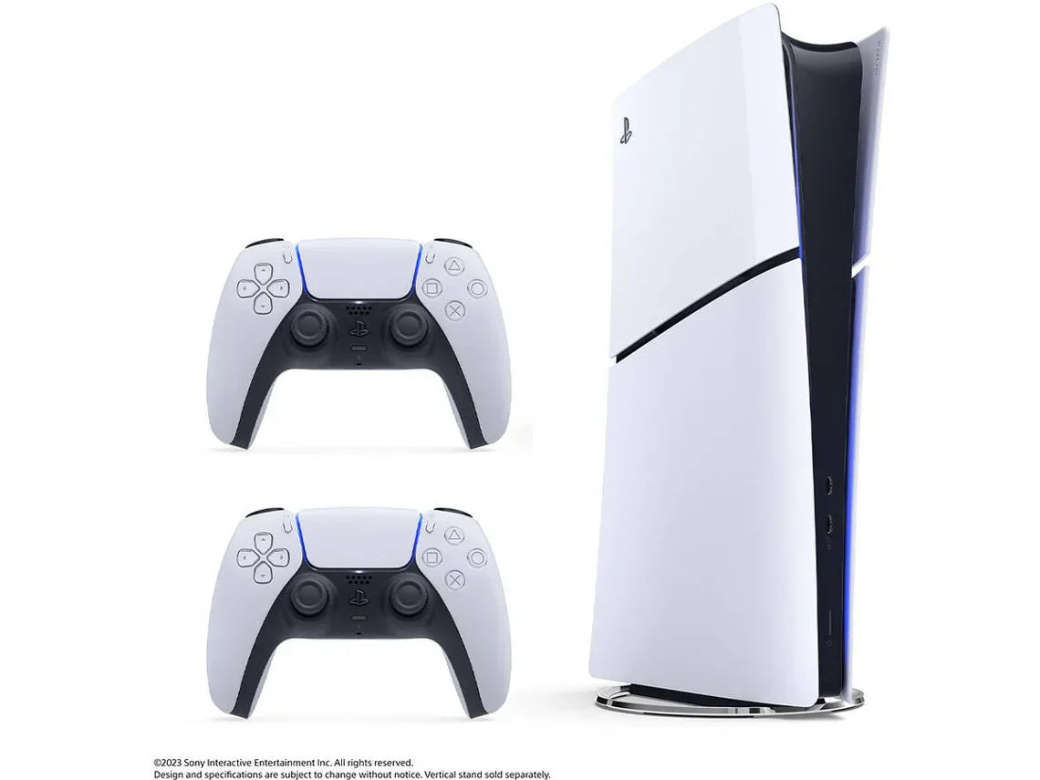 Console PS5 Slim Digital + DualSense Branco