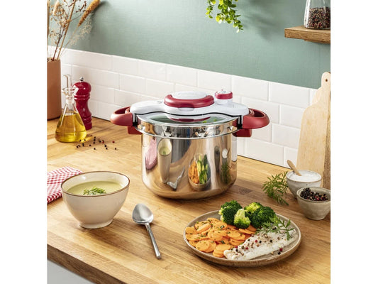 Panela de Pressão TEFAL Clipso Minut Perfect P4620733 (6 L)