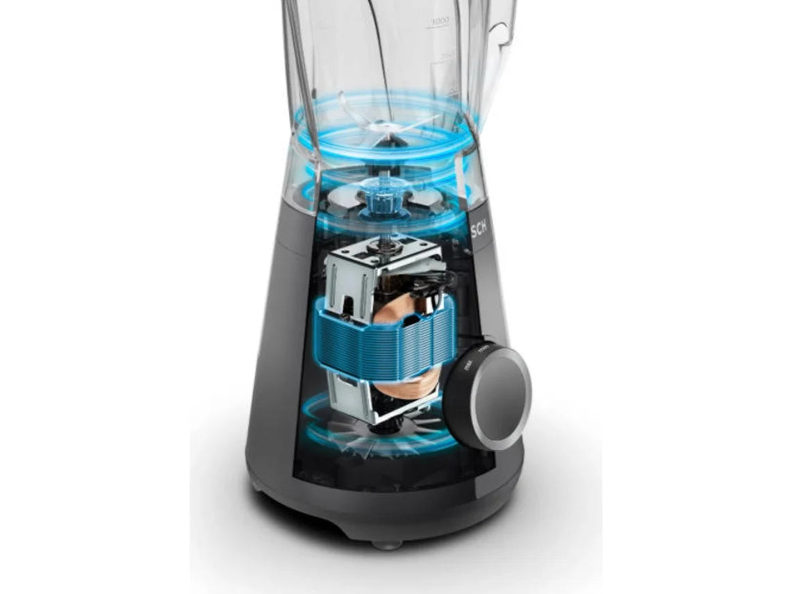 Liquidificador BOSCH MMB6141B Vitapower Serie 4 (1200 W - 1.5 L - Preto)