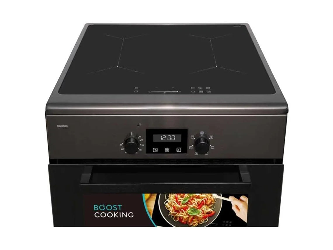Fogão BECKEN BFE9896 DIX (70 L - Elétrico de Indução - Dark Inox)