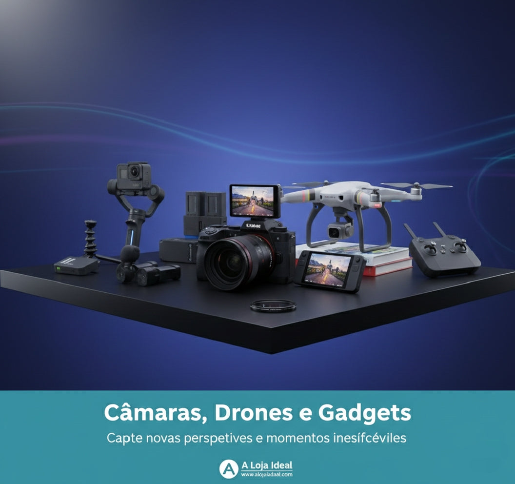 Câmaras, Drones e Gadgets