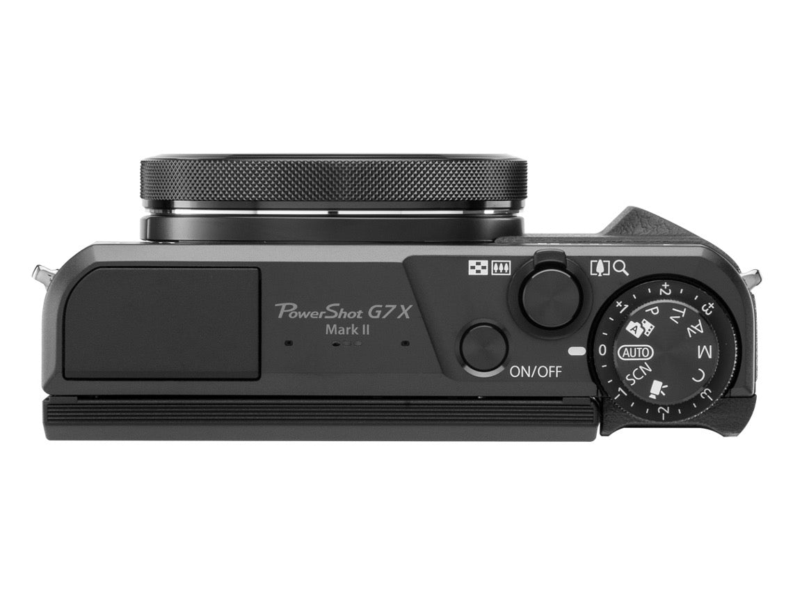 Máquina Fotográfica Compacta CANON Powershot G7X Mark II (Preto - 20.1 MP - ISO: auto 125 a 12800 - Zoom Ótico: 4.2x)