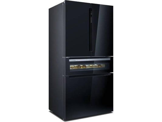 Frigorífico Americano SIEMENS KF96RSBEA (No Frost - 183 cm - 572 L - Preto)
