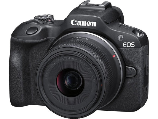 Máquina Fotográfica CANON EOS R100 + RF-S 18-45mm IS STM