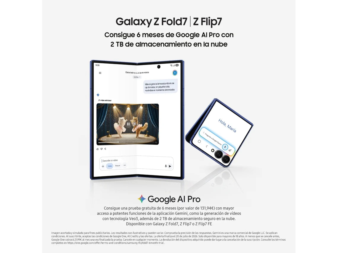 Smartphone SAMSUNG Galaxy Z Flip 7 (6.9'' - 12 GB - 512 GB - Azul Escuro)