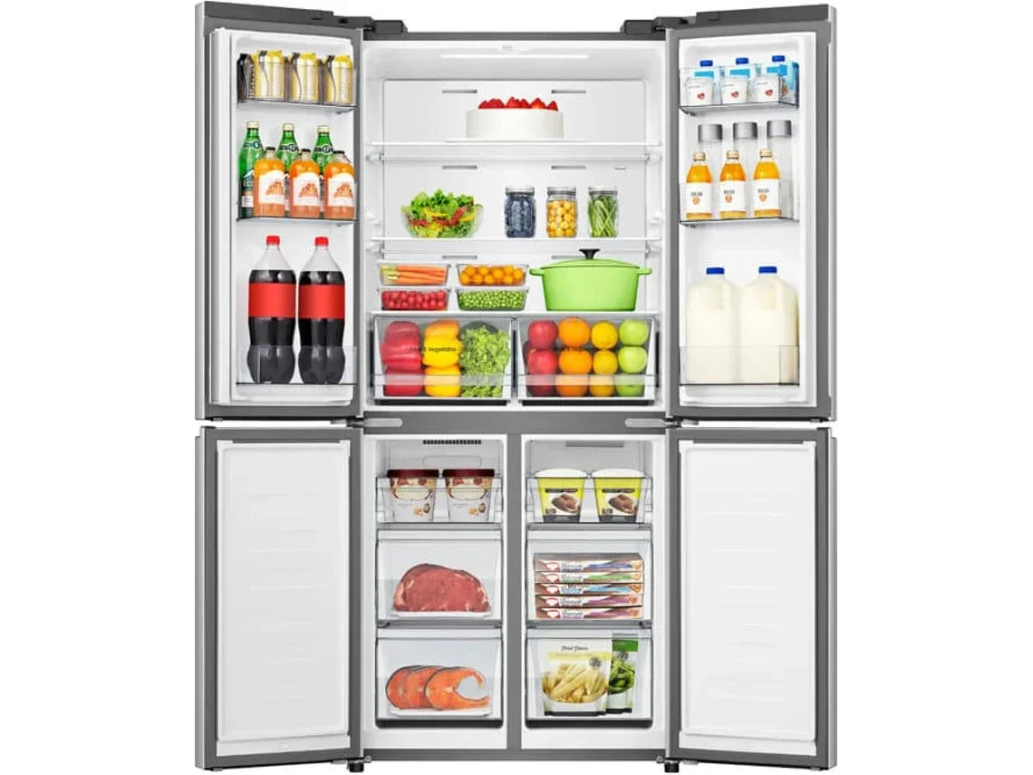 Frigorífico Americano HISENSE RQ5P470SETE (No Frost - 582 L - 178,5 cm - Branco)