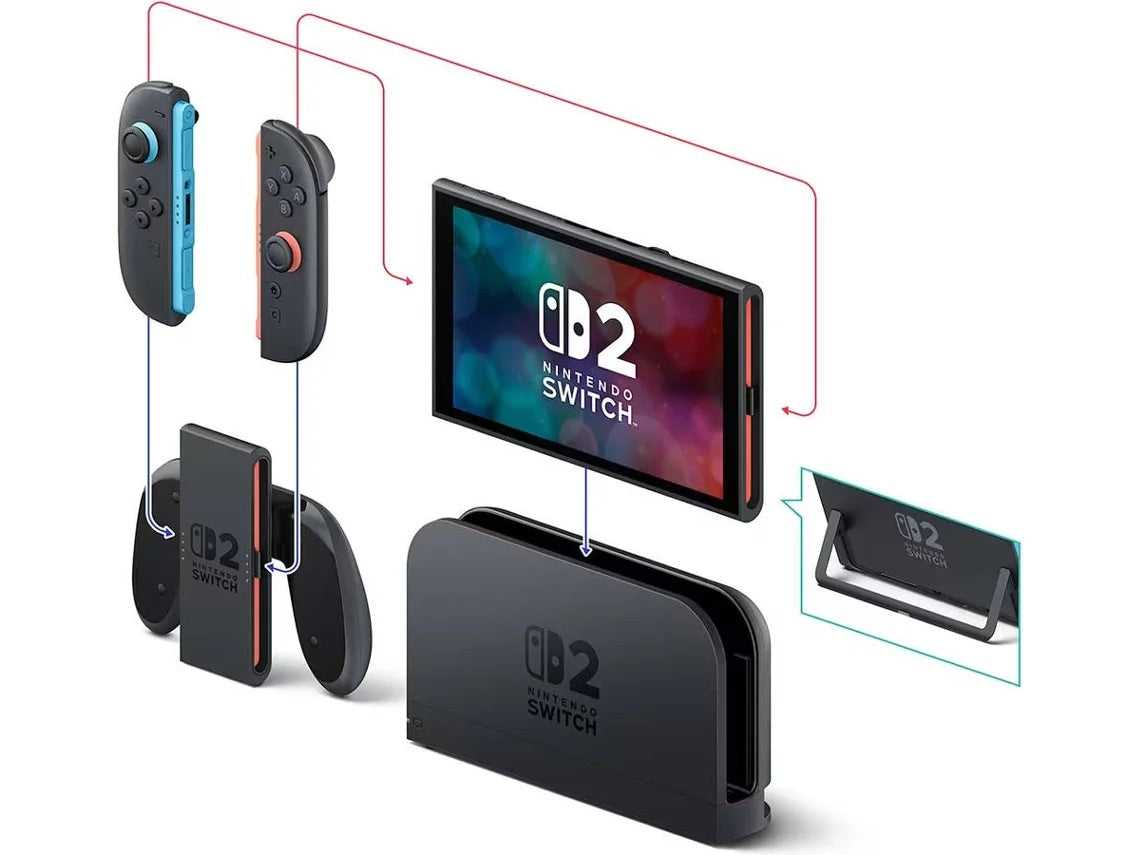 Consola Nintendo Switch 2 + Jogo Mario Kart World (Código de Descarga na Caixa)