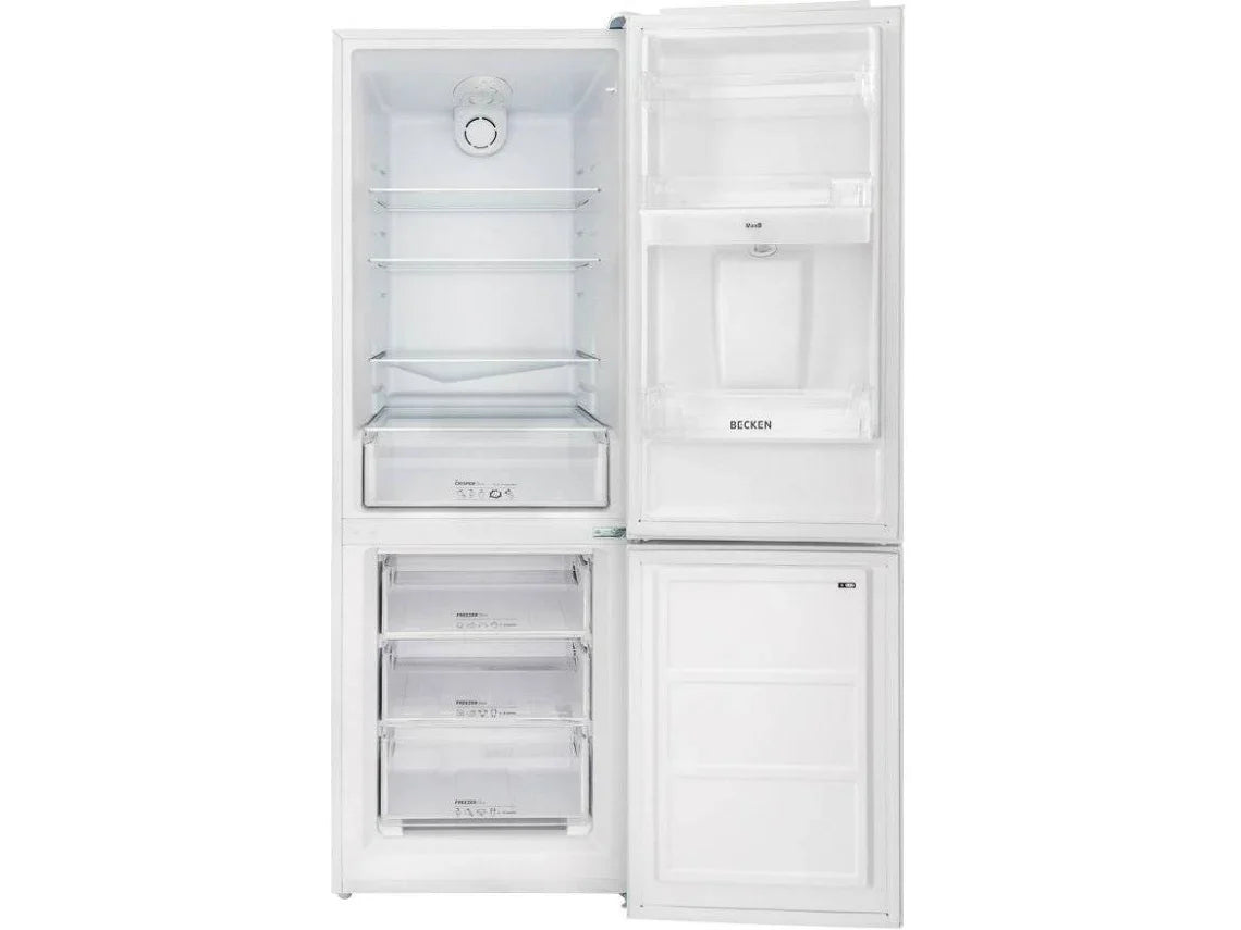 Frigorífico Combinado BECKEN BC3901N WH (No Frost - 185 cm - 300 L - Branco)