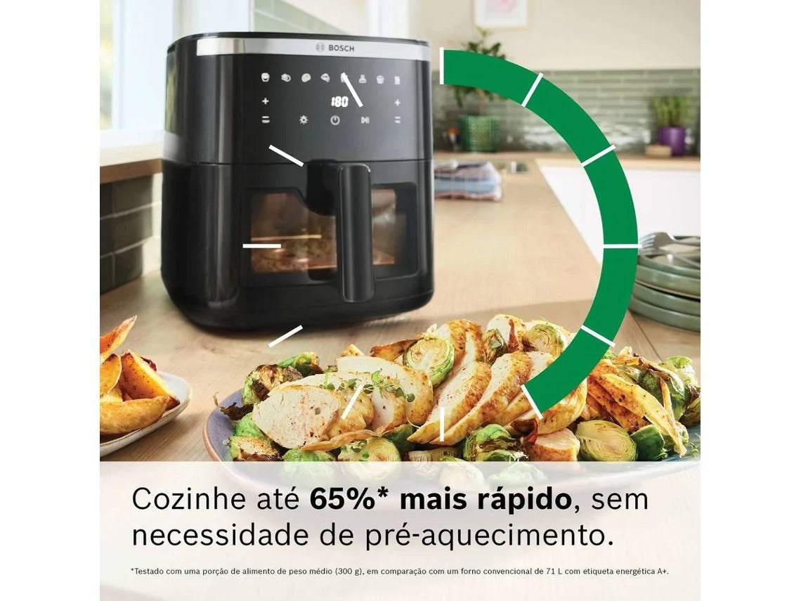 Fritadeira sem Óleo BOSCH Serie 6 (7,2 L - Preto)