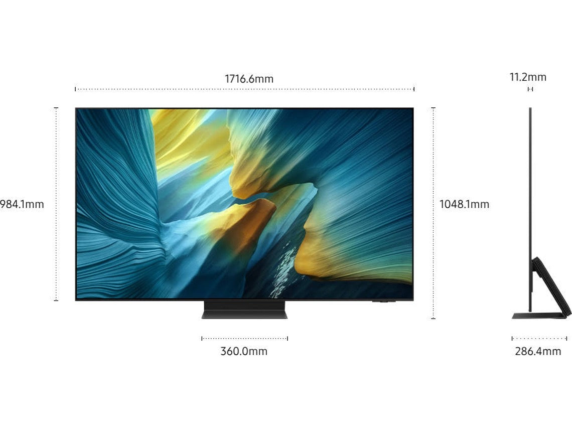 TV SAMSUNG TQ77S95FATXXC (OLED - 77'' - 196 cm - 4K - Ultra HD - Smart TV AI)