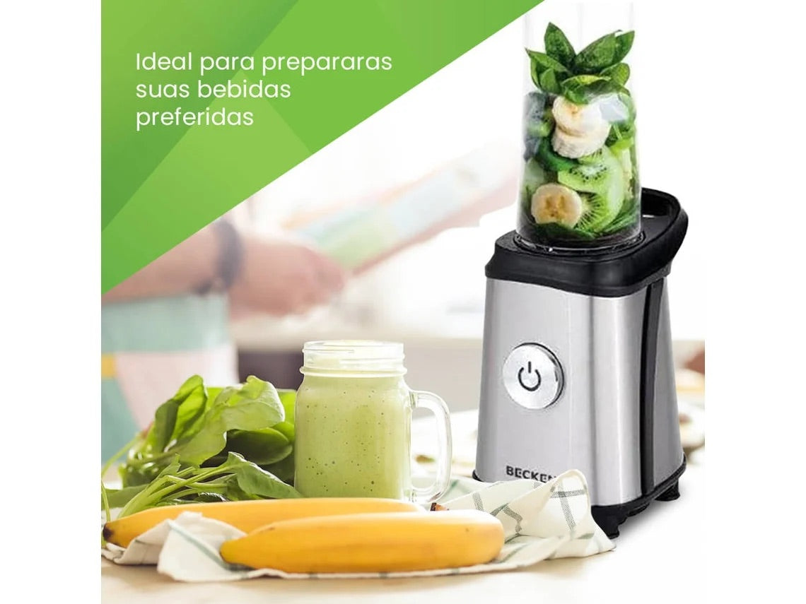 Liquidificador BECKEN BTB2692 (350 W - 600 ml - Inox)