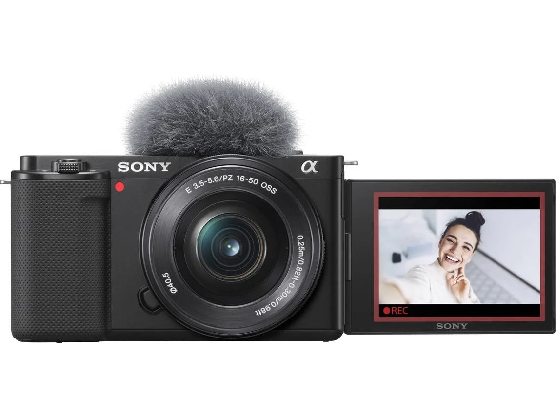 Kit Máquina Fotográfica SONY ZVE10 + 16-50mm