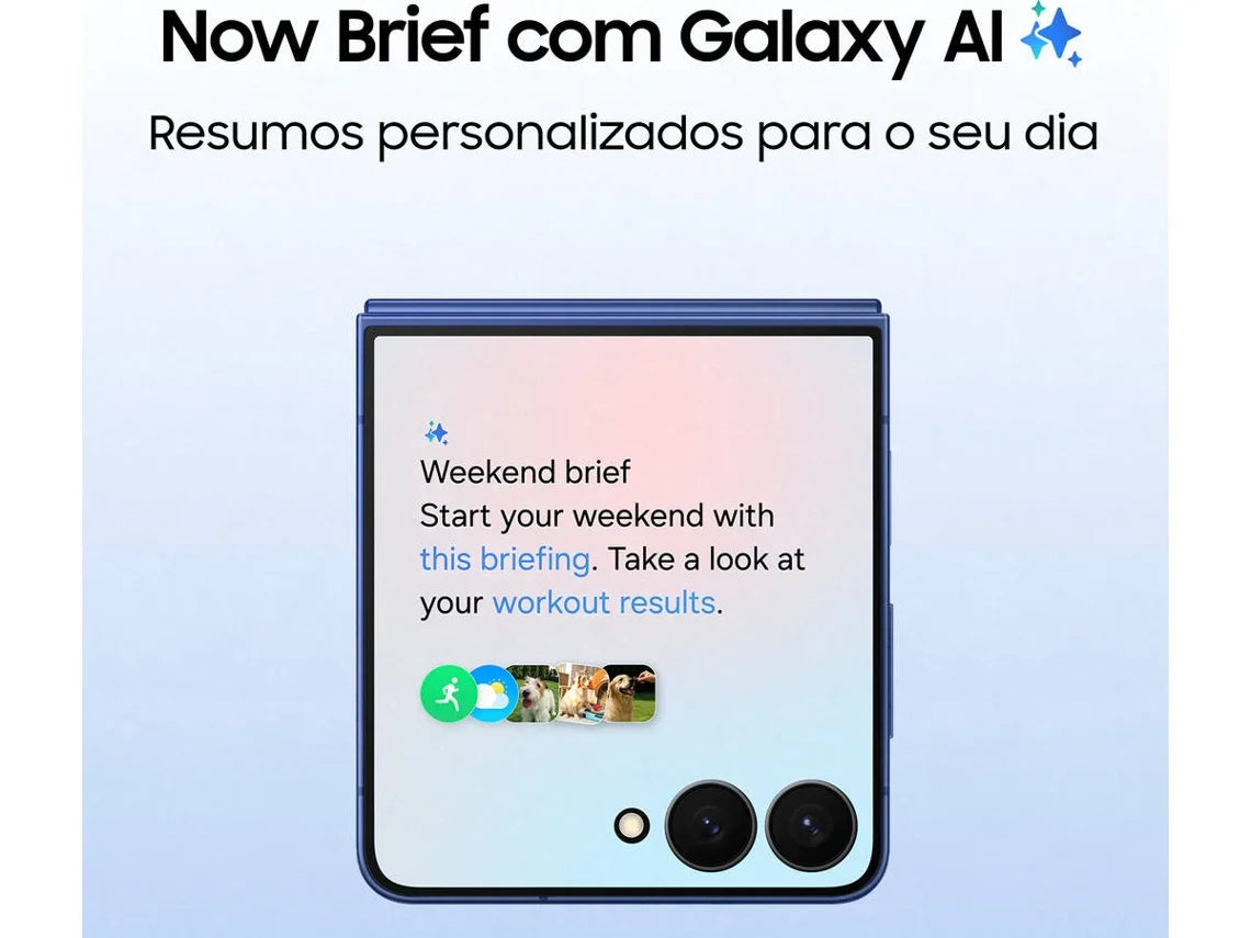 Smartphone SAMSUNG Galaxy Z Flip 7 (6.9'' - 12 GB - 512 GB - Azul Escuro)