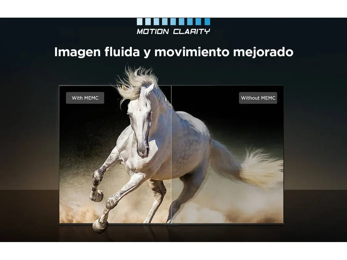 TV TCL 98C655 com tela QLED de 98'' (249 cm), resolução 4K Ultra HD e recursos Smart TV