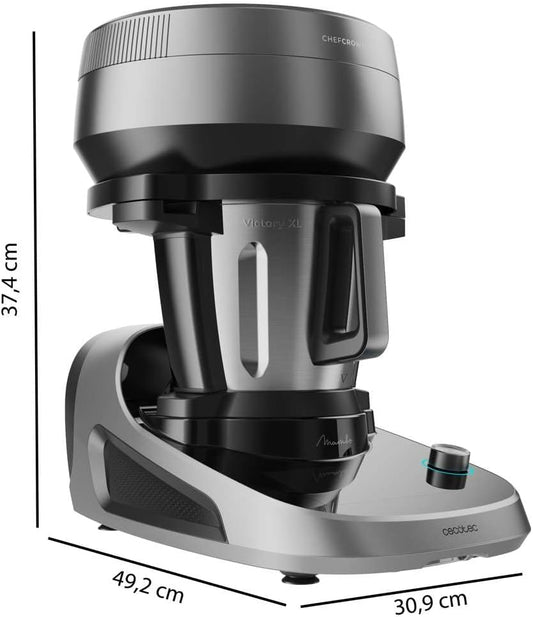 Robot de Cozinha Cecotec Mambo Touch - 37 Funções, 1600W e Ecrã Tátil 5"