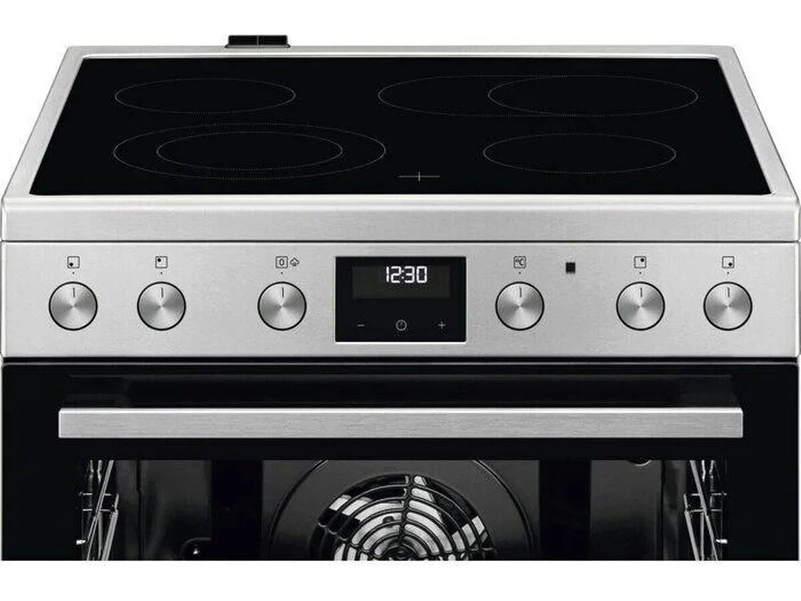 Placa vitrocerâmica AEG CCB6642CBM (Elétrica - 59,6 cm - Inox)