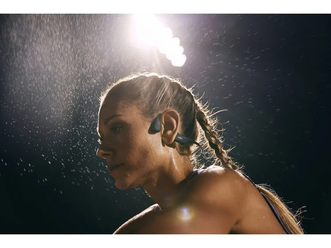 Fones de Ouvido Bluetooth Multiponto SHOKZ Openrun Pro (Orelha Aberta - Microfone - Preto