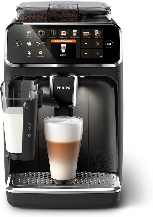 MÁQUINA DE CAFÉ PHILIPS SÉRIE 5400 LATTEGO EP5441/50 - 12 BEBIDAS, ECRÃ TFT E 4 PERFIS DE UTILIZADOR