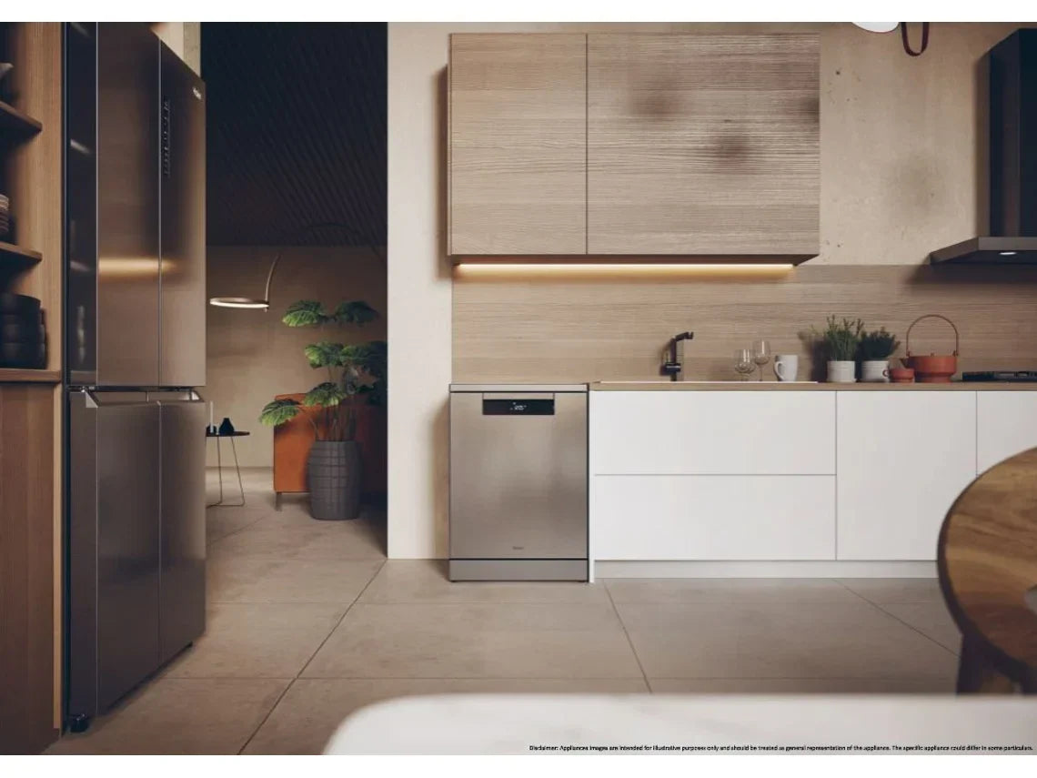Máquina de Lavar Louça HAIER XF 6C2M1PX (16 Conjuntos - 60 cm - Aço Inoxidável)