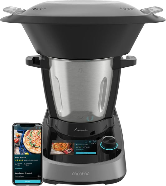Robot de Cozinha Cecotec Mambo Touch - 37 Funções, 1600W e Ecrã Tátil 5"
