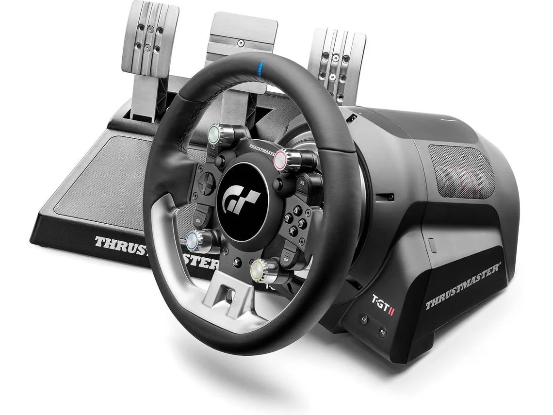 Volante + Pedais THRUSTMASTER T-GT II (Multiplataforma - Preto)
