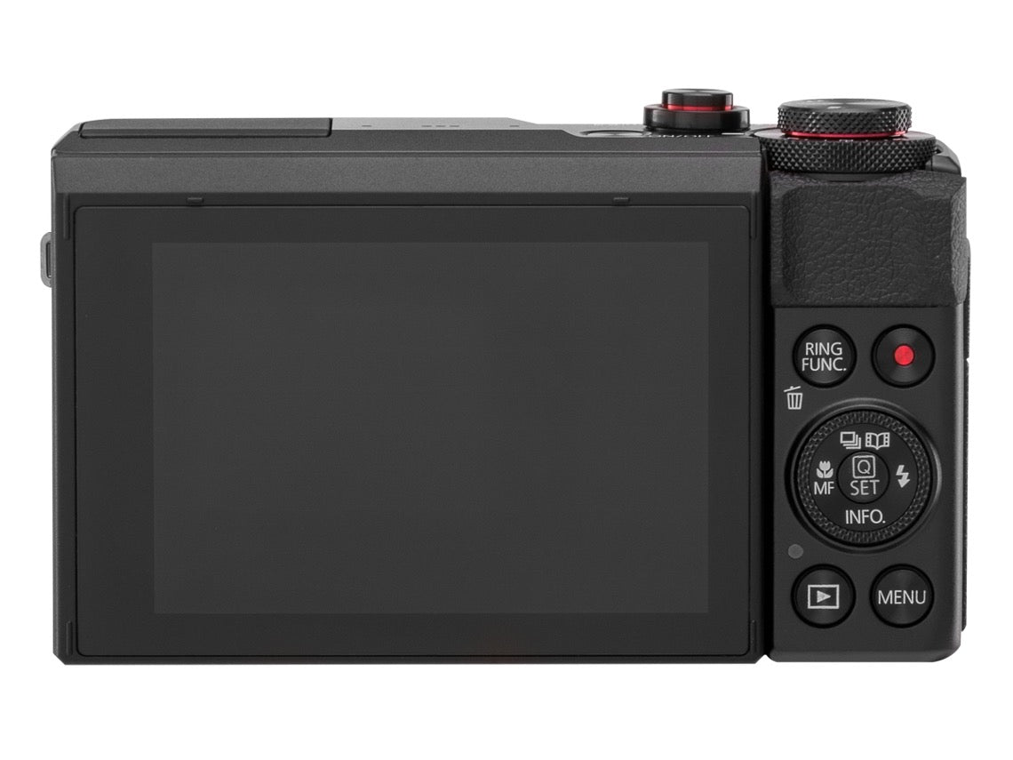 Máquina Fotográfica Compacta CANON Powershot G7X Mark II (Preto - 20.1 MP - ISO: auto 125 a 12800 - Zoom Ótico: 4.2x)