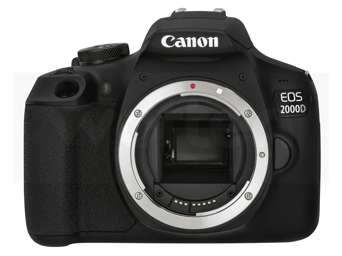 Kit Máquina Fotográfica CANON EOS 2000D + 18-55 mm f/3.5-5.6 DC (APS-C)