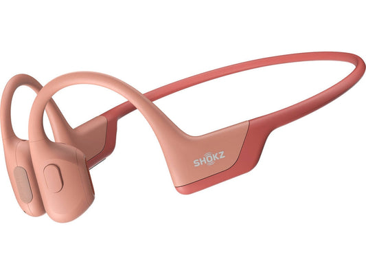 Fones de Ouvido Bluetooth Multiponto SHOKZ Openrun Pro (Ouvido Aberto - Microfone - Rosa)