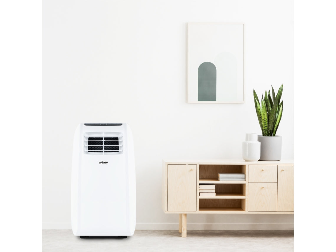 Ar Condicionado Portátil WËASY (15 m² - 7000 BTU - Branco)