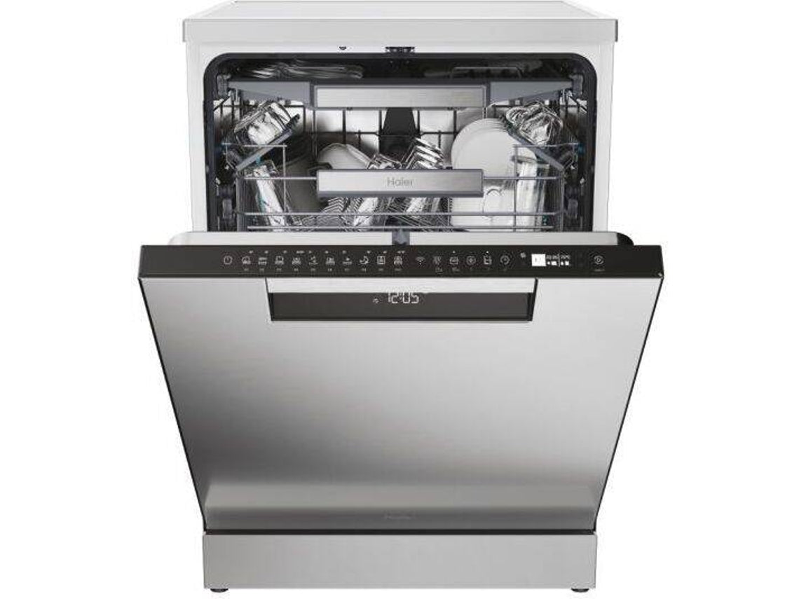 Máquina de Lavar Louça HAIER XF 6C2M1PX (16 Conjuntos - 60 cm - Aço Inoxidável)