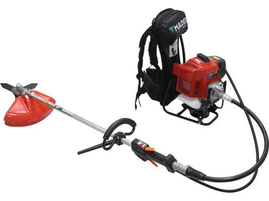 Roçadora de mochila MADER com motor Kawasaki (53,2cc)