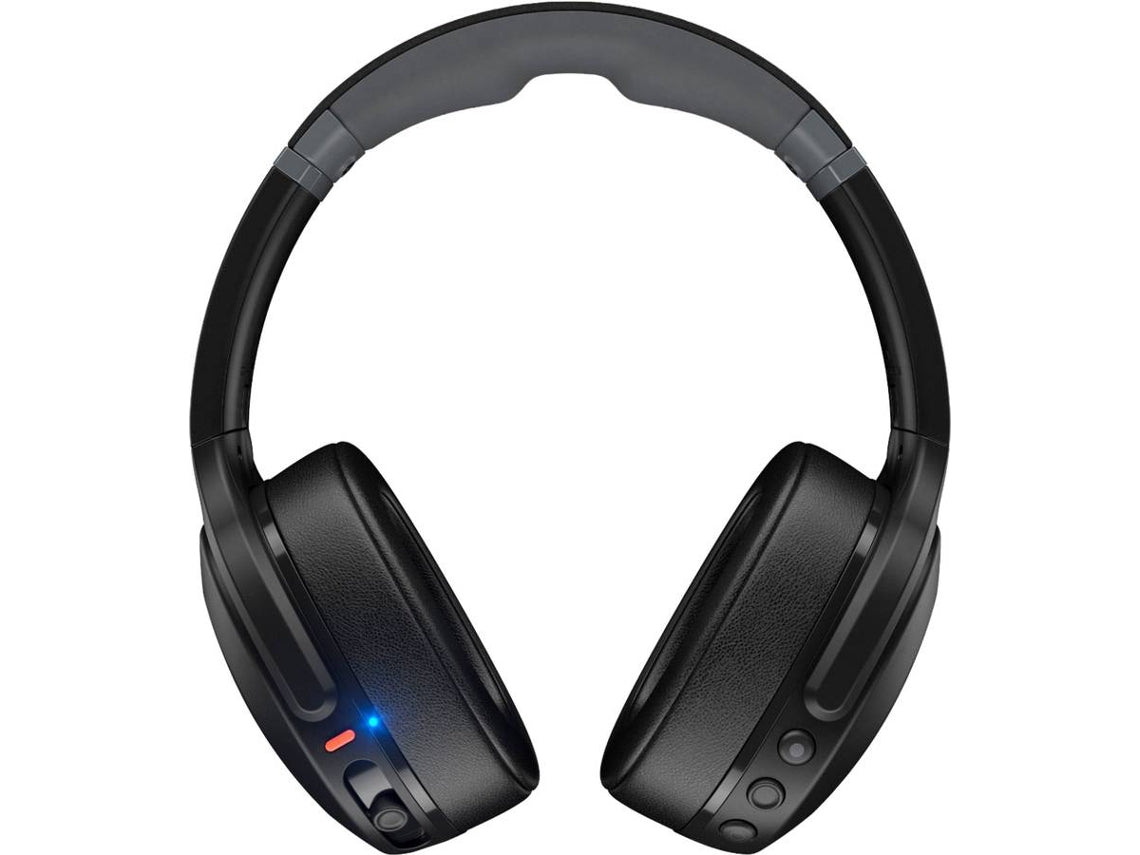 Fones de Ouvido Bluetooth SKULLCANDY Crusher Evo (Over Ear - Microfone - Cancelamento de Ruído - Preto)