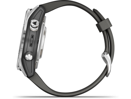 Smartwatch GARMIN Fenix 7S Pro Edição Solar (Bluetooth e Wi-Fi – Até 11/14 dias de autonomia com energia solar – Grafite)