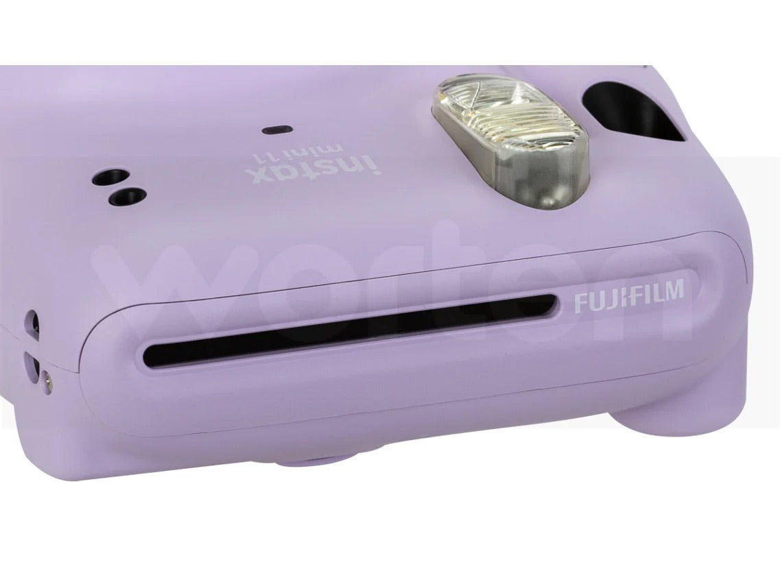Máquina Fotográfica Instantânea FUJIFILM Instax Mini 11 (Roxo - Obturação: 1/2-1/250 s - 2 x Pilhas AA LR6)