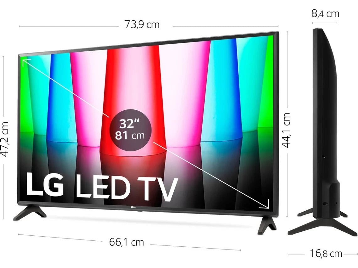 TV LG 32LQ570B6LA.AEU (LED - 32'' - 81 cm - HD - Smart TV)