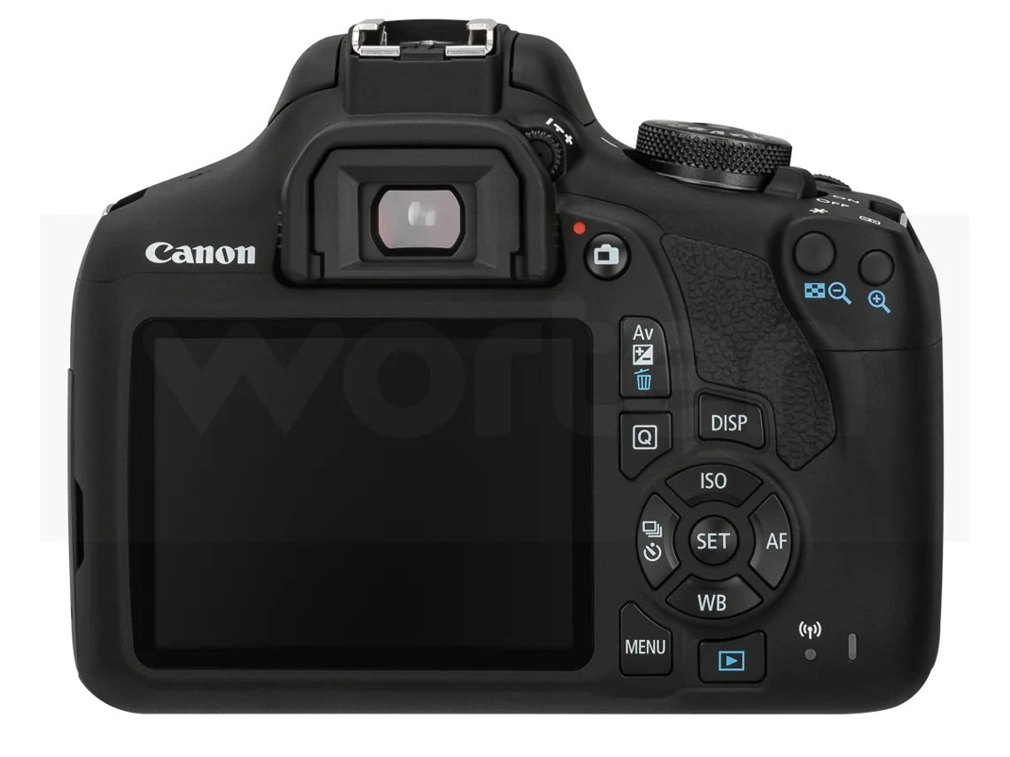 Kit Máquina Fotográfica CANON EOS 2000D + 18-55 mm f/3.5-5.6 DC (APS-C)