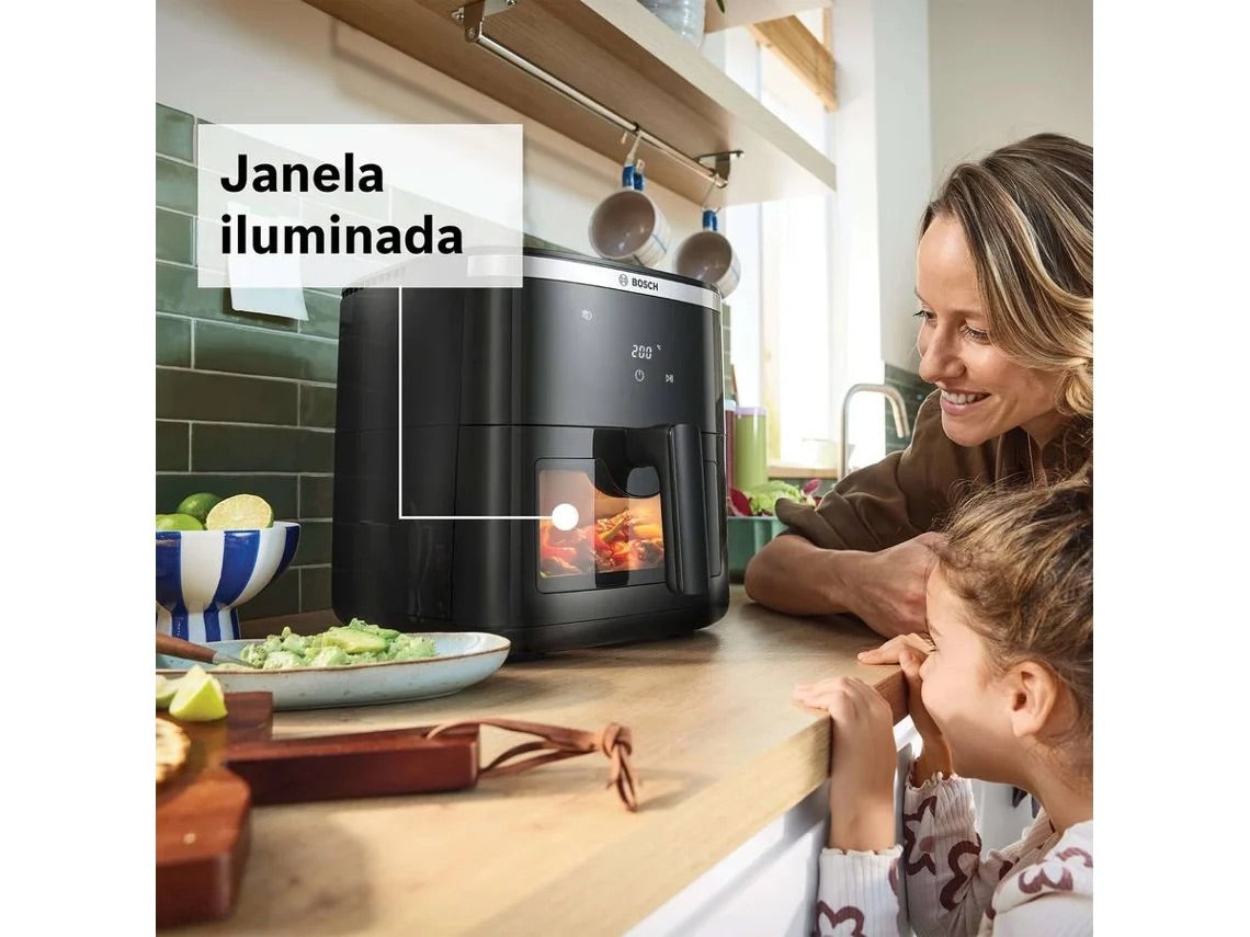 Fritadeira sem Óleo BOSCH Serie 6 (7,2 L - Preto)