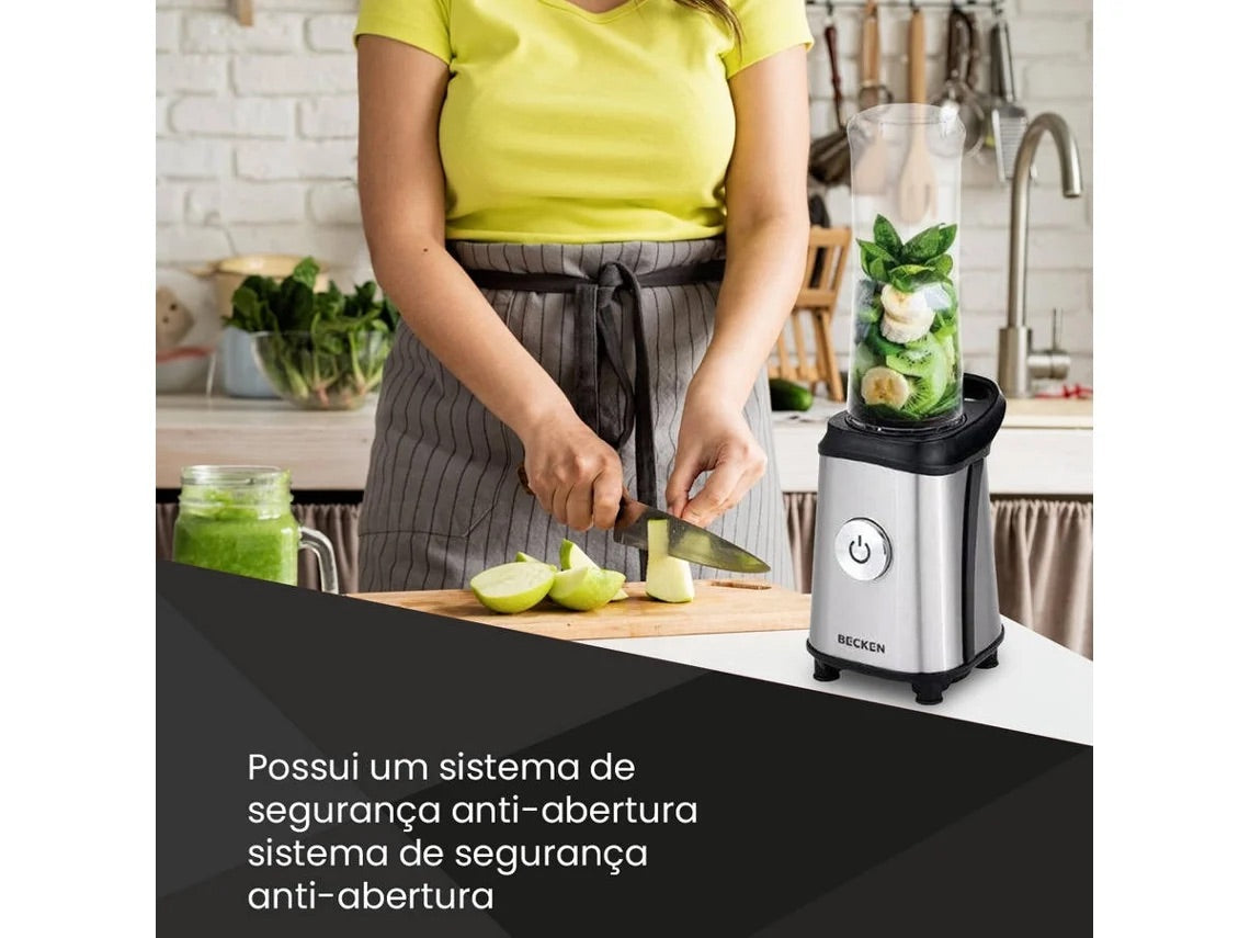 Liquidificador BECKEN BTB2692 (350 W - 600 ml - Inox)