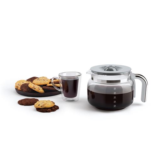 Cafeteira de filtro Smeg DCF02BLEU 1050 W Preta