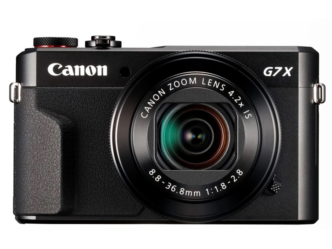 Máquina Fotográfica Compacta CANON Powershot G7X Mark II (Preto - 20.1 MP - ISO: auto 125 a 12800 - Zoom Ótico: 4.2x)