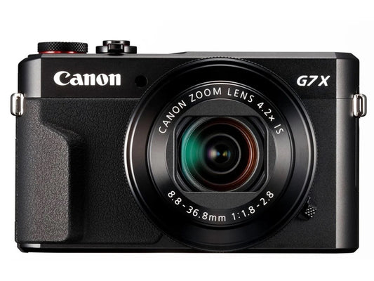 Máquina Fotográfica Compacta CANON Powershot G7X Mark II (Preto - 20.1 MP - ISO: auto 125 a 12800 - Zoom Ótico: 4.2x)