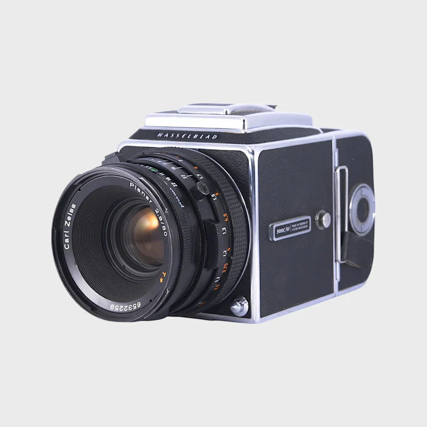 Hasselblad 500C/M médio formato analógico com lente 80mm f/2.8