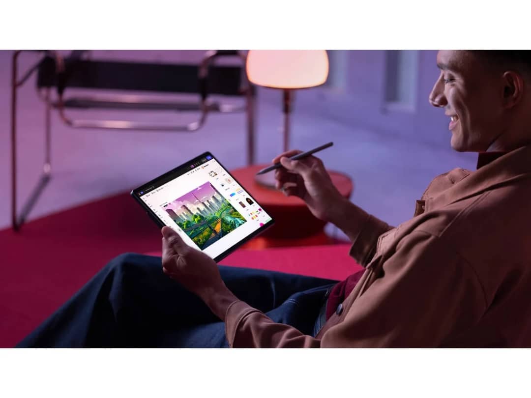 Tablet LENOVO Yoga Tab Plus TB520FU (12.7'' - 256 GB - RAM: 16 GB - Azul) + Caneta + Teclado